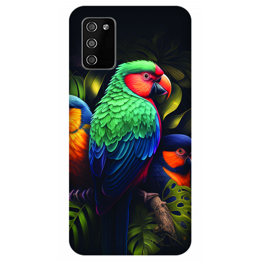 Vibrant Tropical Birds Case Samsung Galaxy A03s