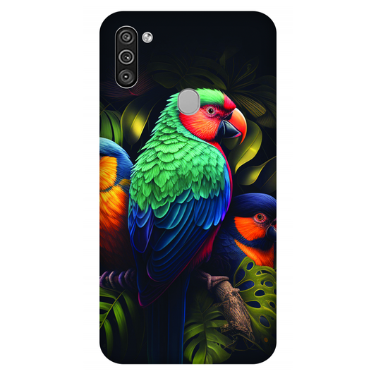 Vibrant Tropical Birds Case Samsung Galaxy M11 (2020)