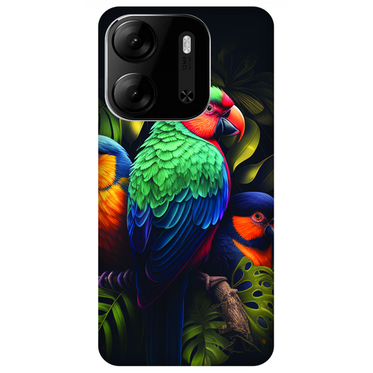 Vibrant Tropical Birds Case Tecno Pop 7 Pro