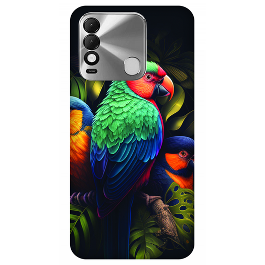 Vibrant Tropical Birds Case Tecno Spark 8