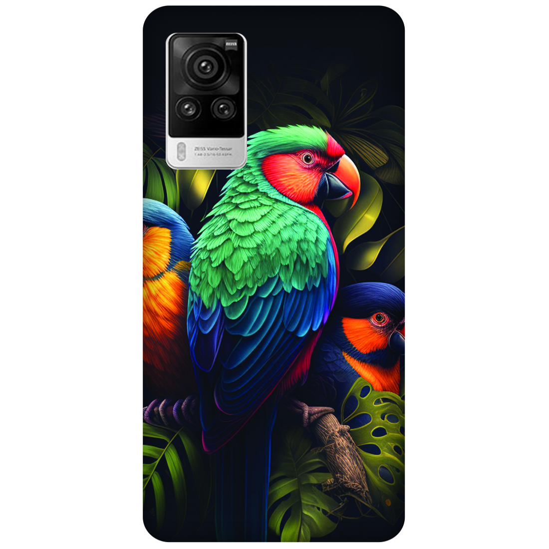 Vibrant Tropical Birds Case Vivo X60s 5G