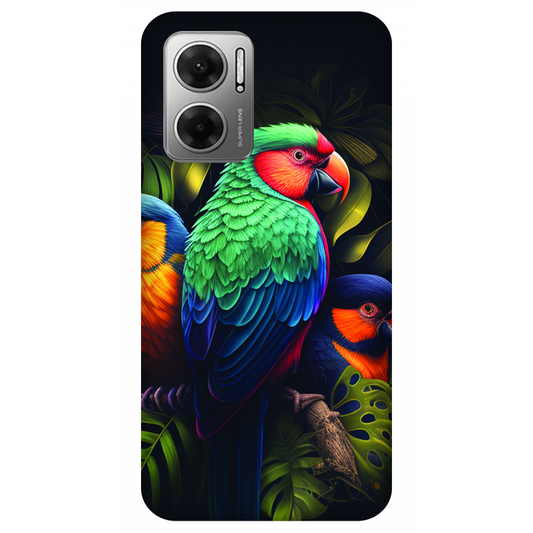 Vibrant Tropical Birds Case Xiaomi Redmi 10 5G