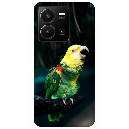 Vocalizing Vibrance: A Parrot Portrait Case Vivo Y35