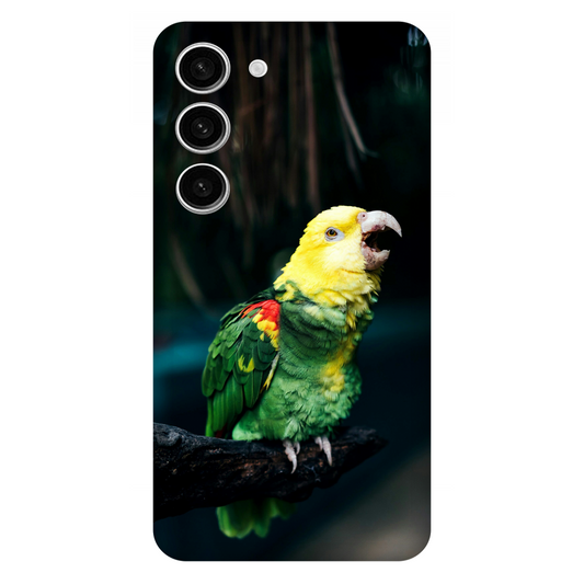 Vocalizing Vibrance: A Parrot Portrait Case Samsung Galaxy S23 5G
