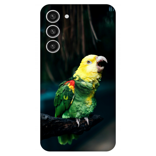 Vocalizing Vibrance: A Parrot Portrait Case Samsung Galaxy S23 Plus 5G
