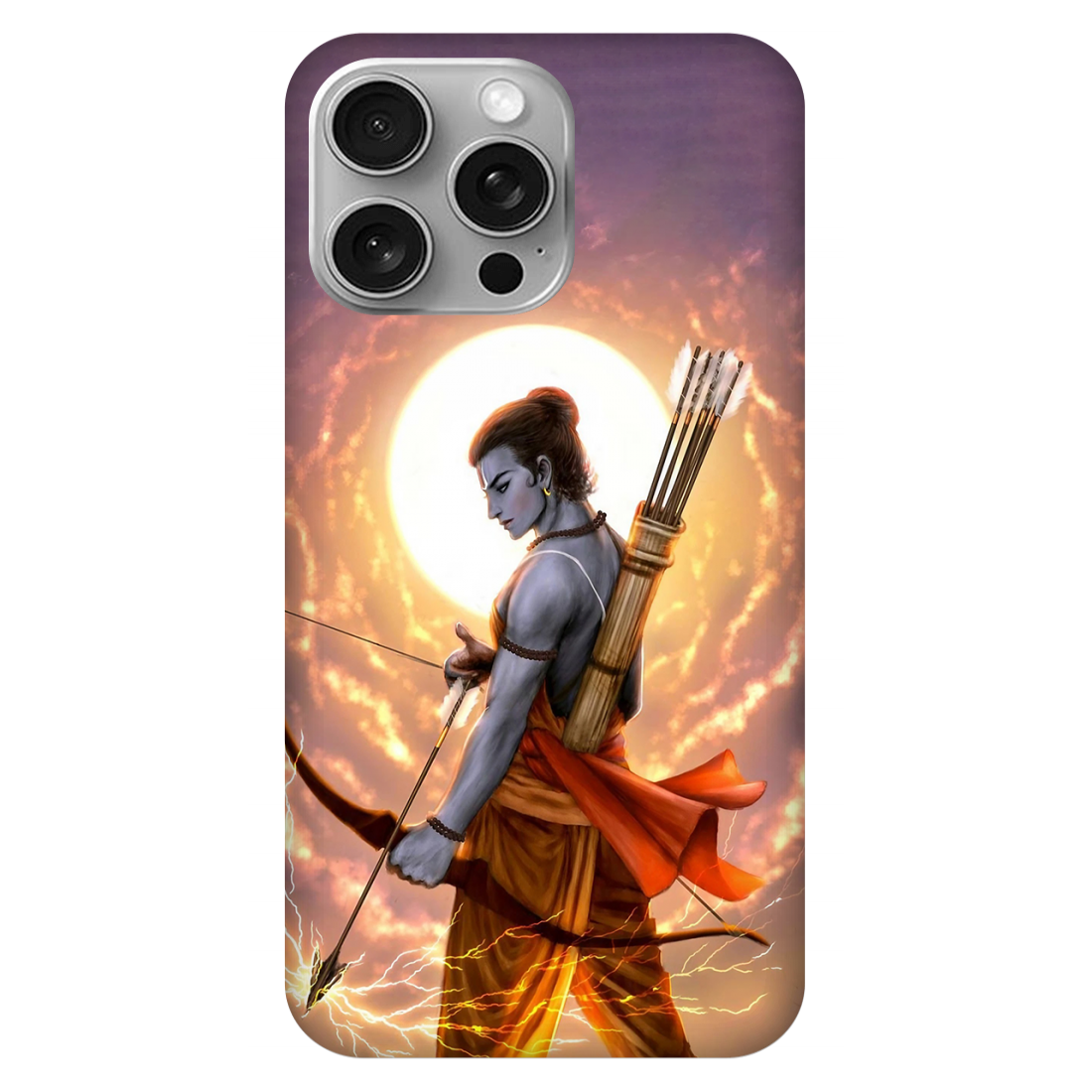 Warrior at Sunset Rama Case